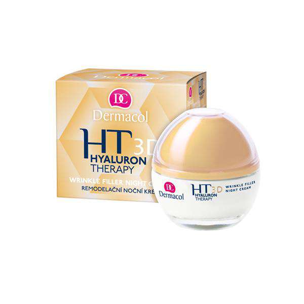 Hyaluron Therapy Wrinkle Filler Night Cream - Dermacol India Makeup, Skin Care & More